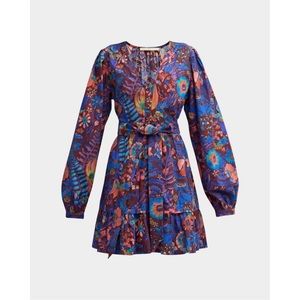 NEW WITH TAGS MARIE OLIVER dedra dress in peacock floral